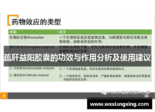 疏肝益阳胶囊的功效与作用分析及使用建议